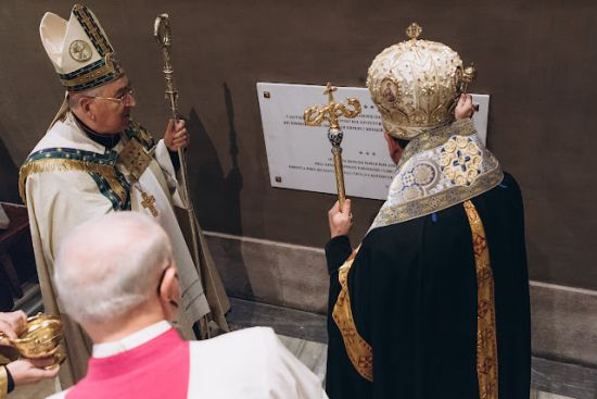 Blazennishyj Sviatoslav i Kardynal Rylko S. Maria Maggiore