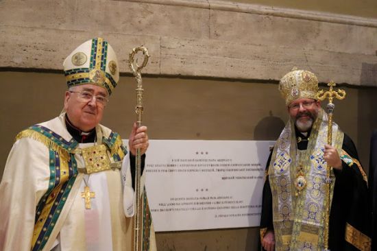 Blazennishyj Sviatoslav i Kardynal Rylko S. Maria Maggiore 1