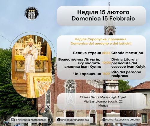 Visita del vescovo Ivan Kulyk